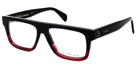 celine cl 52mm 41331 ggt glasses dark blue shaded bordeaux|Celine Eyeglasses .